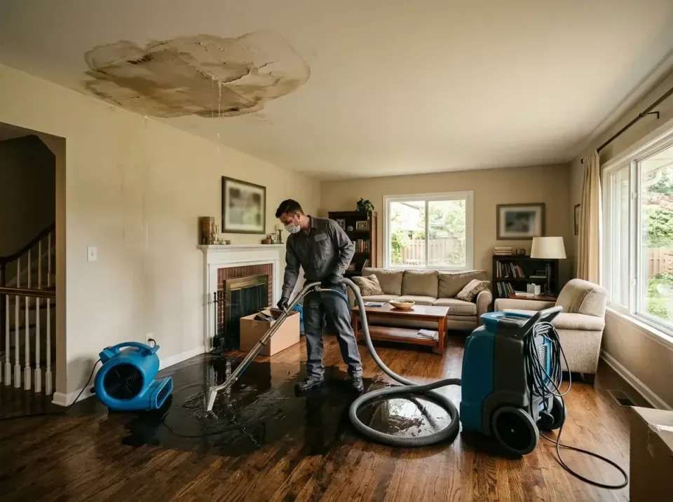 attic-pipe-burst-ceiling-drip-008 — frequently asked questions, Water Damage Restoration & Carpet Care in Jordan, MN